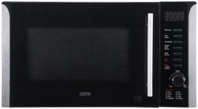 Delonghi - AG 25L 900W Grill ET Microwave - Black